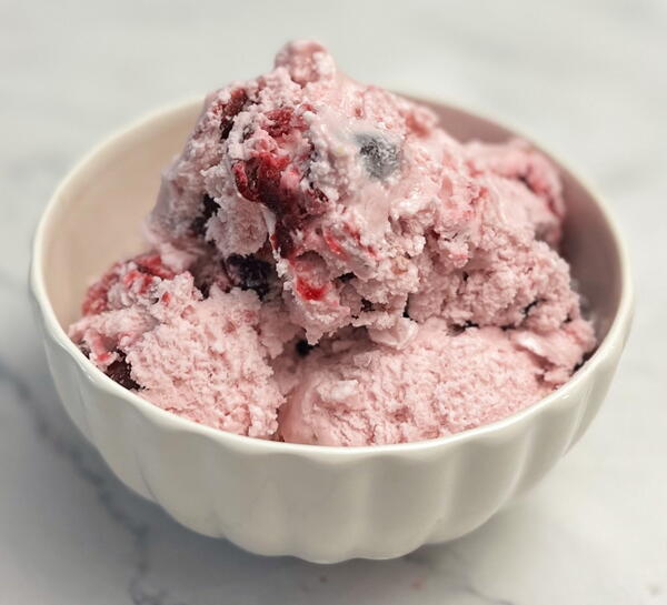Homemade Cherry Nut Ice Cream Homemade Cherry Nut Ice Cream