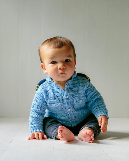 Coastal Military Baby Sweater Coastal Military Baby Sweater
