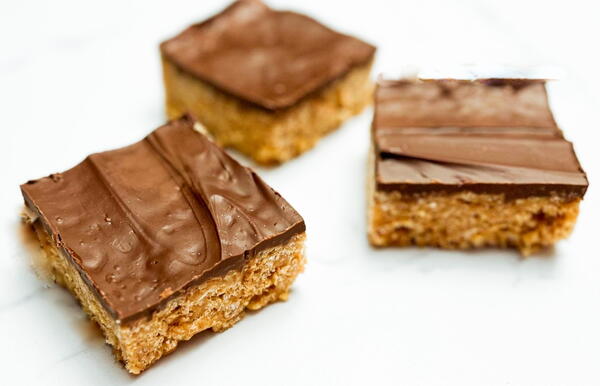 Chocolate Butterscotch Cereal Bars Chocolate Butterscotch Cereal Bars