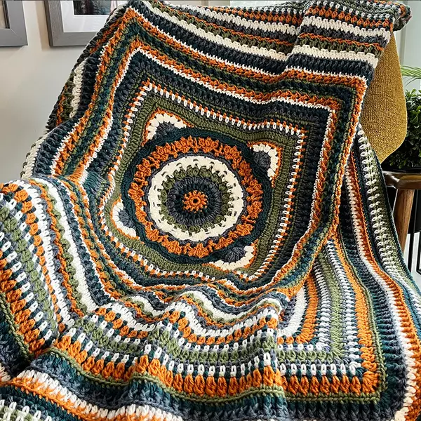 Crochet Study Of Reality Blanket Crochet Study Of Reality Blanket