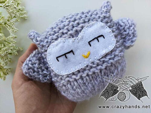 Knit Owl Toy Knit Owl Toy