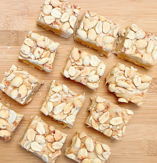 Salted Nut Roll Bars Salted Nut Roll Bars