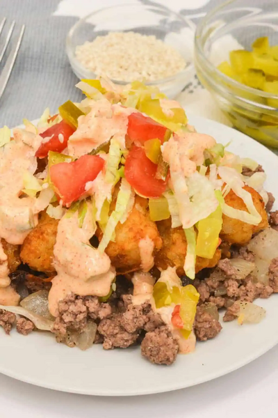 Big Mac Tater Tot Casserole Big Mac Tater Tot Casserole