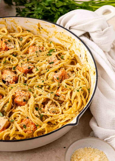 Creamy Salmon Pasta Creamy Salmon Pasta