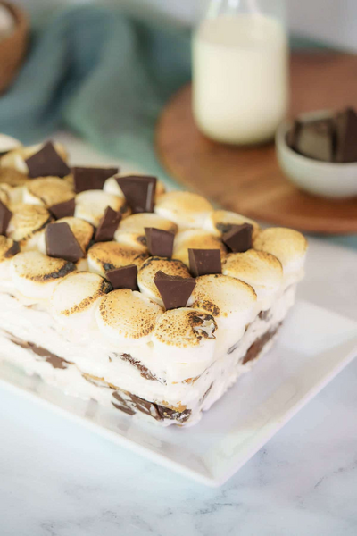 Smores Gluten Free Icebox Cake S'mores Gluten Free Icebox Cake