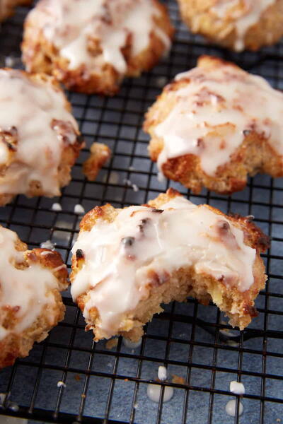 Soft-baked Double Glazed Apple Fritters Soft-baked Double Glazed Apple Fritters