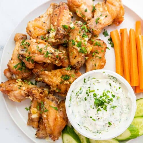 Garlic Butter Chicken Wings Garlic Butter Chicken Wings