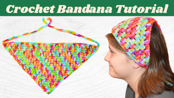 Crochet Bandana Crochet Bandana