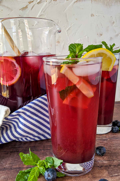 Blueberry Iced Tea Blueberry Iced Tea