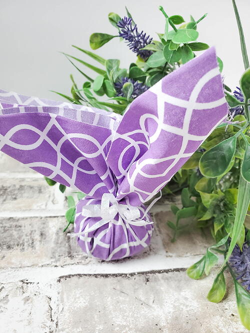 No Sew Lavender Sachet No Sew Lavender Sachet