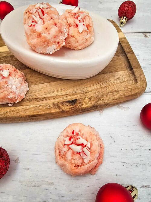 Candy Cane Shower Bombs Diy Candy Cane Shower Bombs Diy