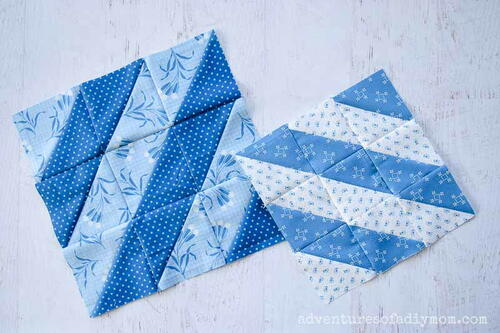 Striped Quilt Block Striped Quilt Block