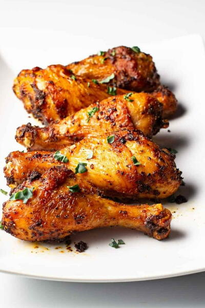 Crispy Air Fried Chicken Legs Crispy Air Fried Chicken Legs