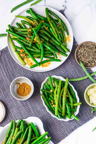 Curried Green Beans Curried Green Beans