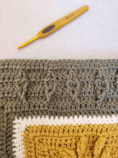 Crisp Canopy Blanket Stripe