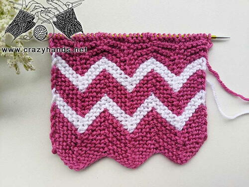 Chevron Stitch Pattern Chevron Stitch Pattern