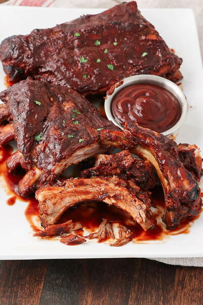 Sticky-tender Slow Cooker Baby Back Ribs Sticky-tender Slow Cooker Baby Back Ribs