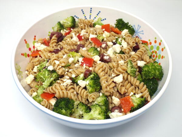 Broccoli And Feta Pasta Salad Broccoli And Feta Pasta Salad