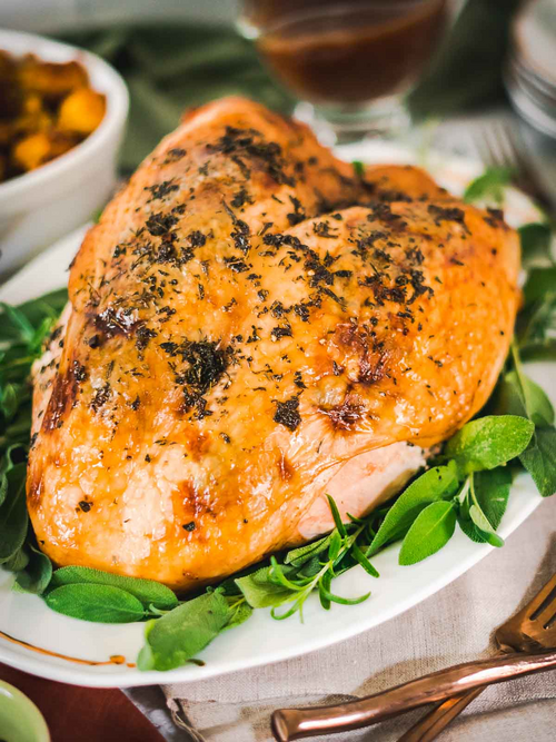 Roasted Bone-in Turkey Breast Roasted Bone-in Turkey Breast