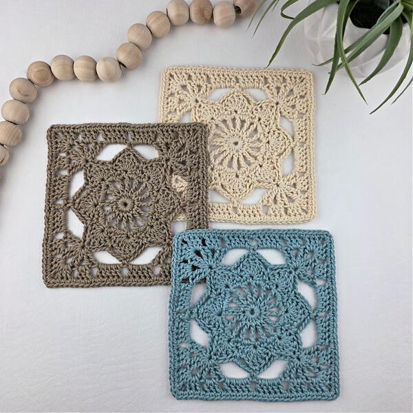 Aisling Crochet Motif Square Aisling Crochet Motif Square