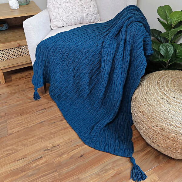 Coastal Waves Crochet Blanket Coastal Waves Crochet Blanket