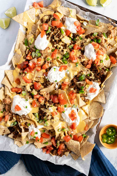 Beef Nachos Supreme Beef Nachos Supreme
