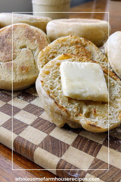 Easy Homemade Sourdough English Muffins Recipe Easy Homemade Sourdough English Muffins Recipe