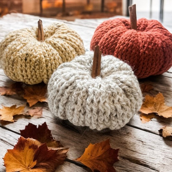 Rustic Scented Crochet Pumpkin Rustic Scented Crochet Pumpkin
