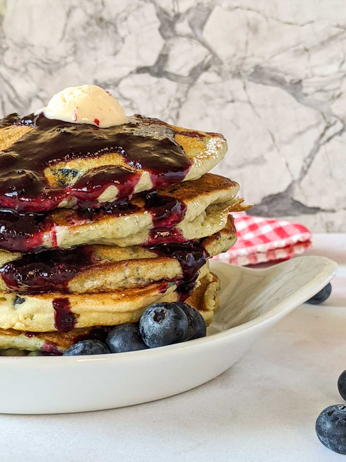 Gluten-free Blueberry Pancakes Gluten-free Blueberry Pancakes