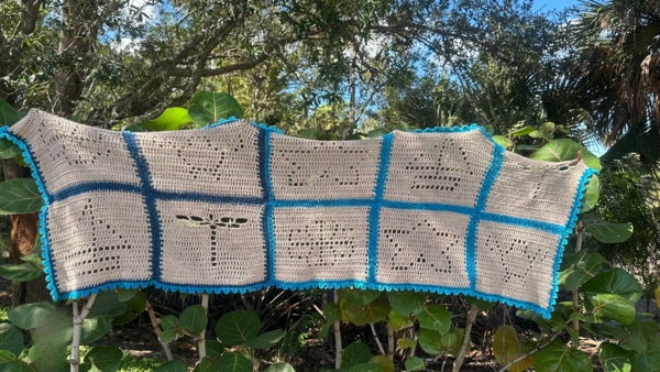 Sea Glass Secrets Shawl Sea Glass Secrets Shawl