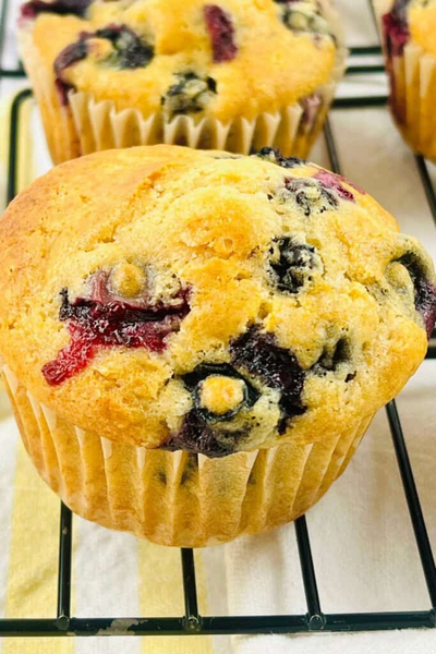 Blueberry Pancake Muffins With Mix Blueberry Pancake Muffins With Mix