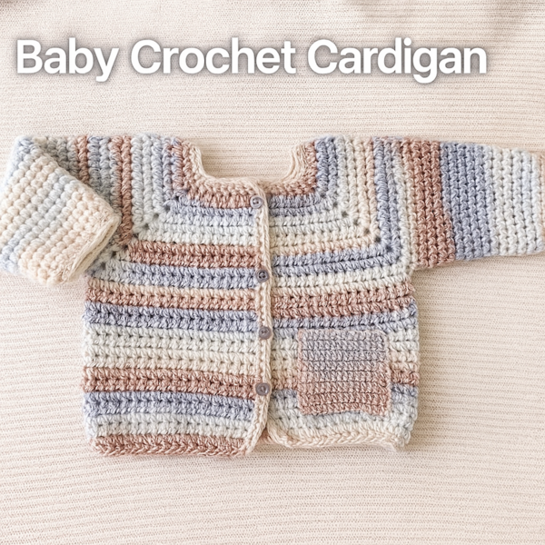 Crochet Baby Cardigan Crochet Baby Cardigan