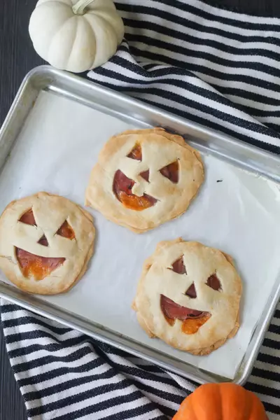 Jack O Lantern Ham And Cheese Hand Pies Jack O Lantern Ham And Cheese Hand Pies