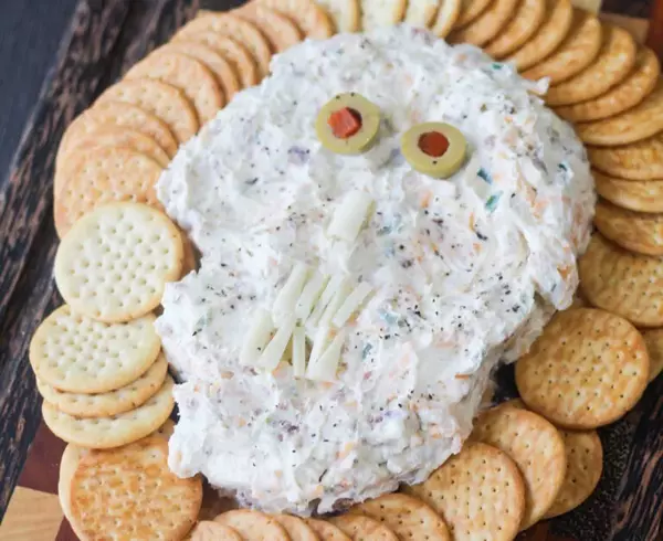 Jalapeno Ranch Skeleton Cheese Ball Jalapeno Ranch Skeleton Cheese Ball
