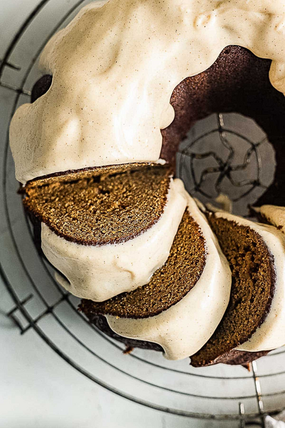 Gluten Free Gingerbread Bundt Cake With Maple Cream Cheese Gluten Free Gingerbread Bundt Cake With Maple Cream Cheese