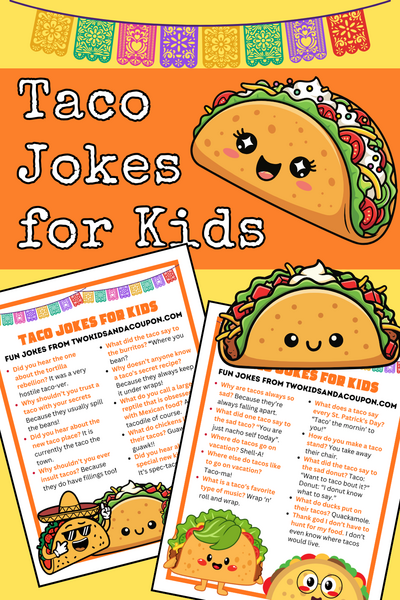 20 Free Printable Taco Jokes For Kids 20 Free Printable Taco Jokes For Kids