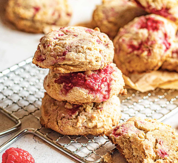 Gluten Free White Chocolate Raspberry Cookies Gluten Free White Chocolate Raspberry Cookies
