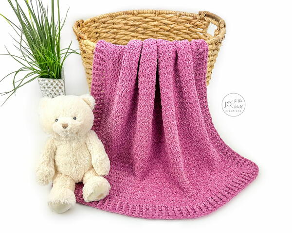 Soft Baby Blanket Crochet Pattern Soft Baby Blanket Crochet Pattern