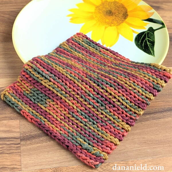 Slip Stitch Dishcloth Slip Stitch Dishcloth