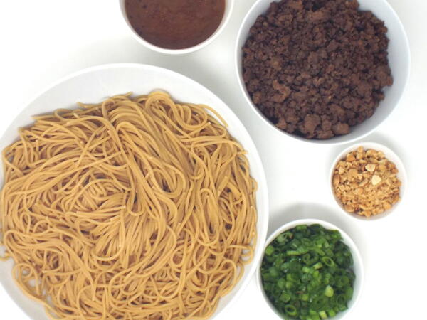 Spaghetti Dan Dan Noodles Spaghetti Dan Dan Noodles