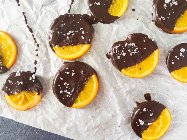 Candied Orange Slices With Dark Chocolate Candied Orange Slices With Dark Chocolate