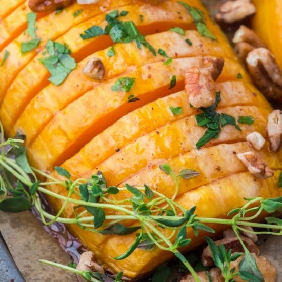 Hasselback Butternut Squash Hasselback Butternut Squash