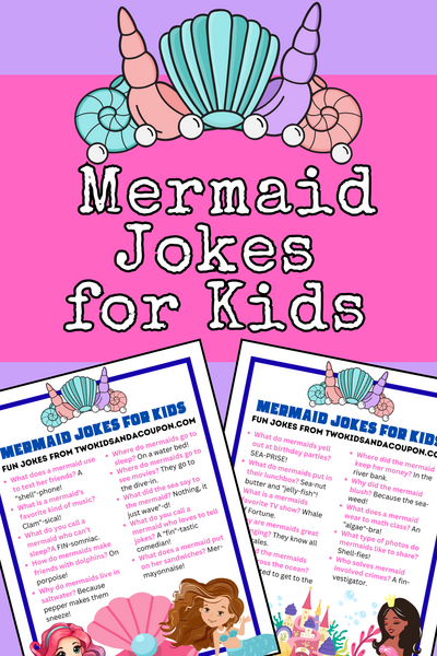 These Are sea-riously Funny The 20 Best Mermaid Jokes For Kids These Are "sea-riously" Funny: The 20 Best Mermaid Jokes For Kids!