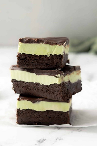 Gluten-free Mint Chocolate Brownies Gluten-free Mint Chocolate Brownies