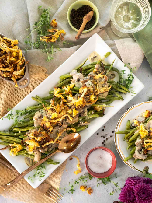 Modern Green Bean Casserole Modern Green Bean Casserole