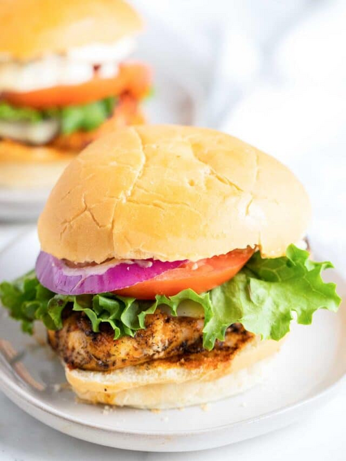 Blackened Chicken Sandwiches Blackened Chicken Sandwiches