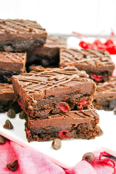Cherry Brownies Cherry Brownies