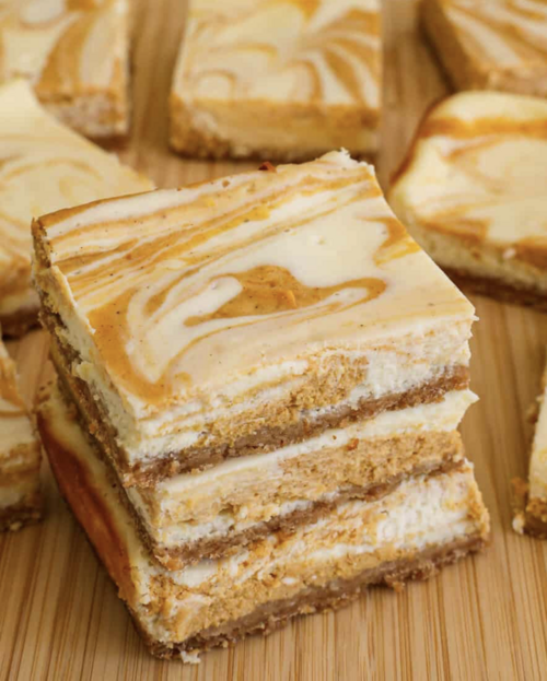 Pumpkin Cheesecake Bars Pumpkin Cheesecake Bars