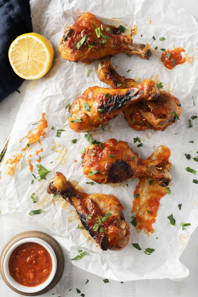 Honey Harissa Chicken Legs Honey Harissa Chicken Legs