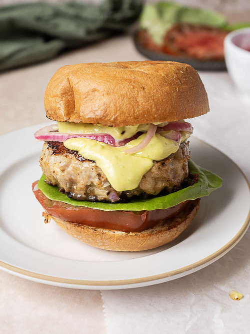 Spicy Seasoned Turkey Burgers Spicy Seasoned Turkey Burgers